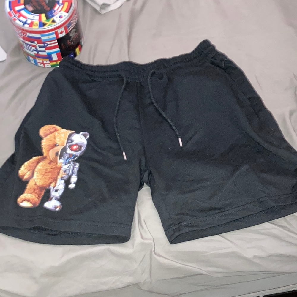 Robot bear shorts